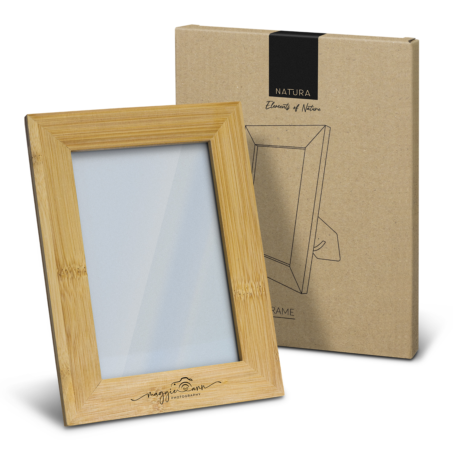 Promotional NATURA Bamboo Photo Frame