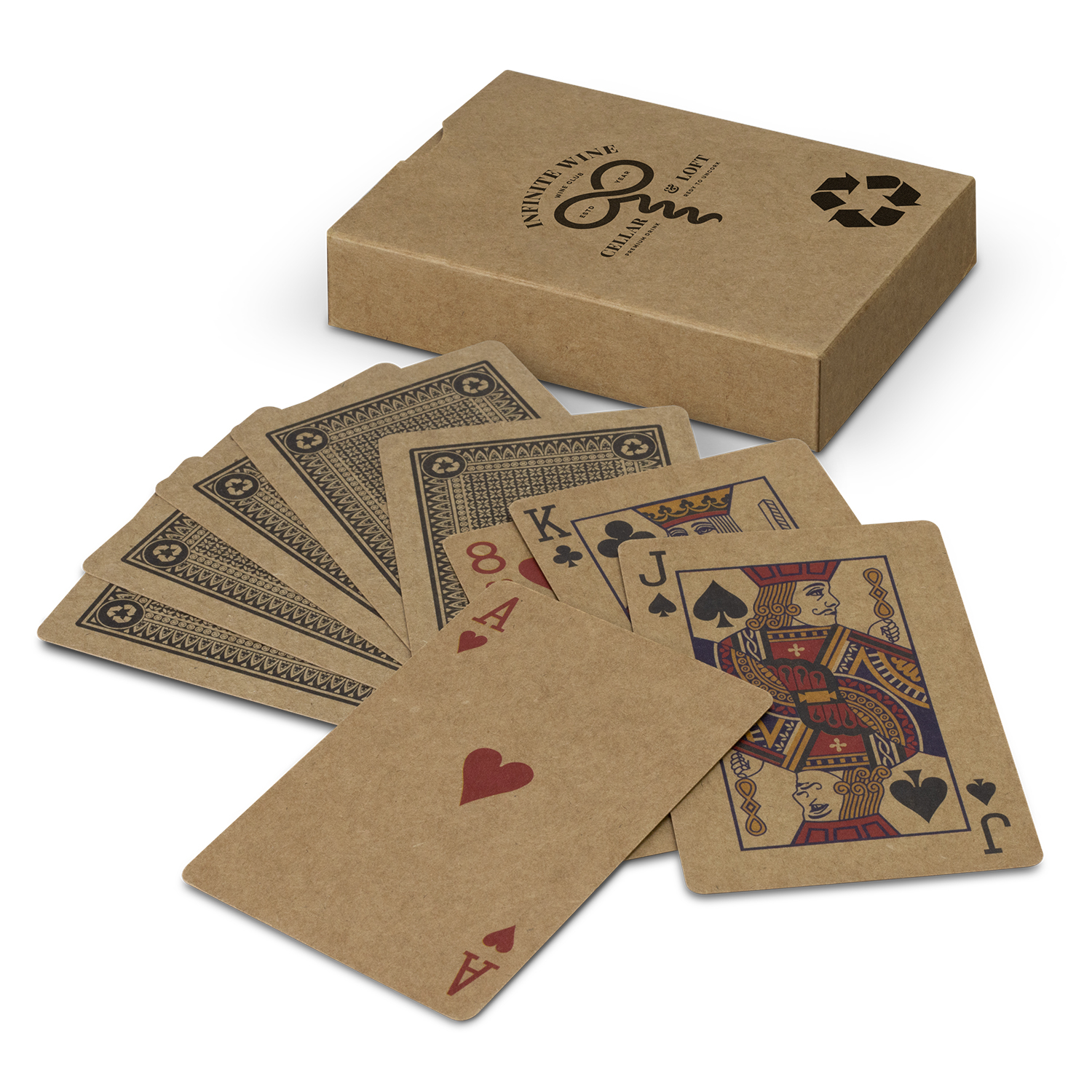 Promotional Kraft Playing Cards