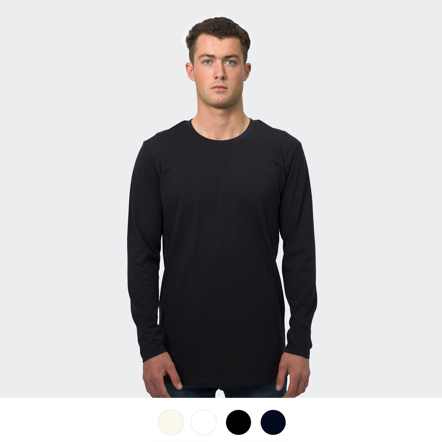 Promotional TRENDSWEAR Harlow Men's Long Sleeve Crew