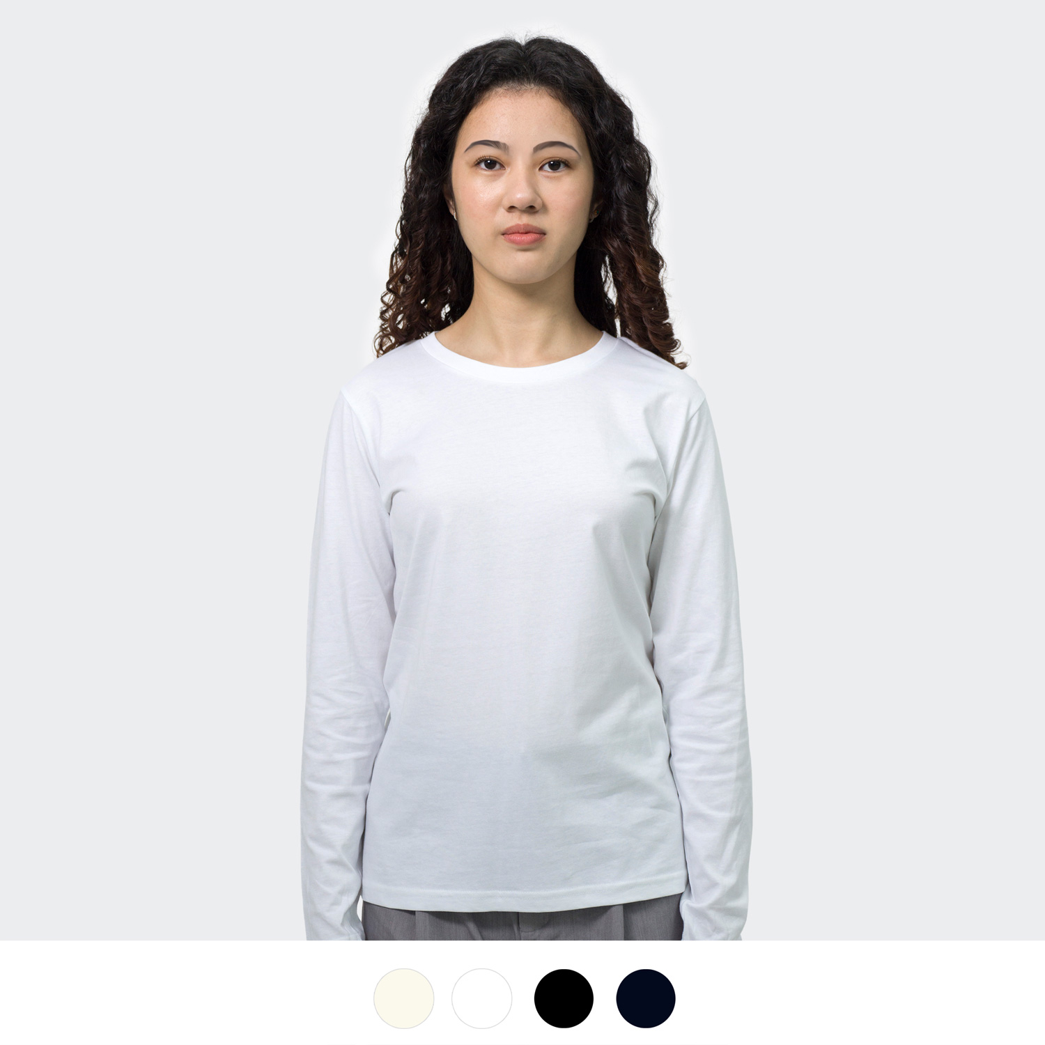 Promotional TRENDSWEAR Harlow Women's Long Sleeve Crew