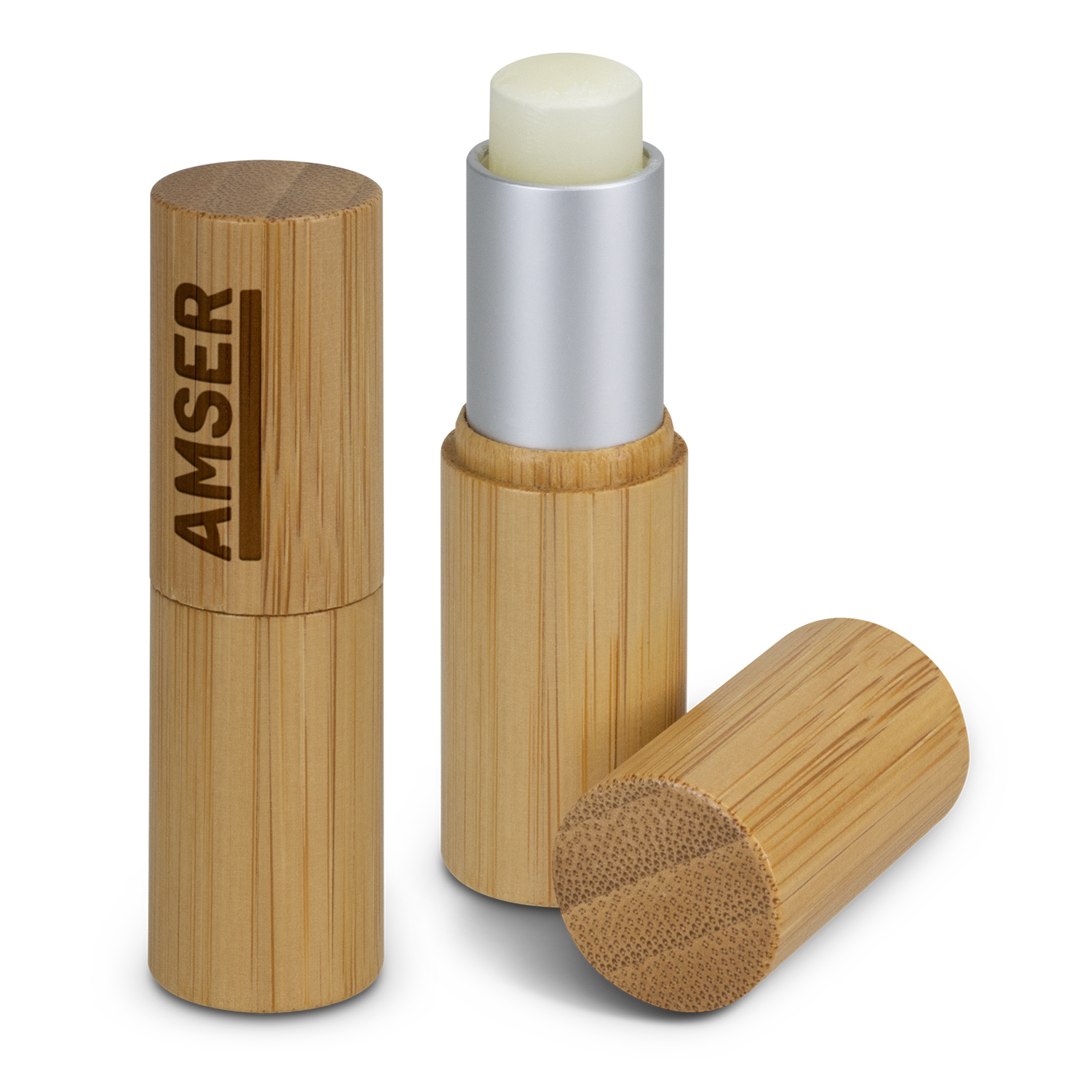 Promotional Bamboo Lip Balm
