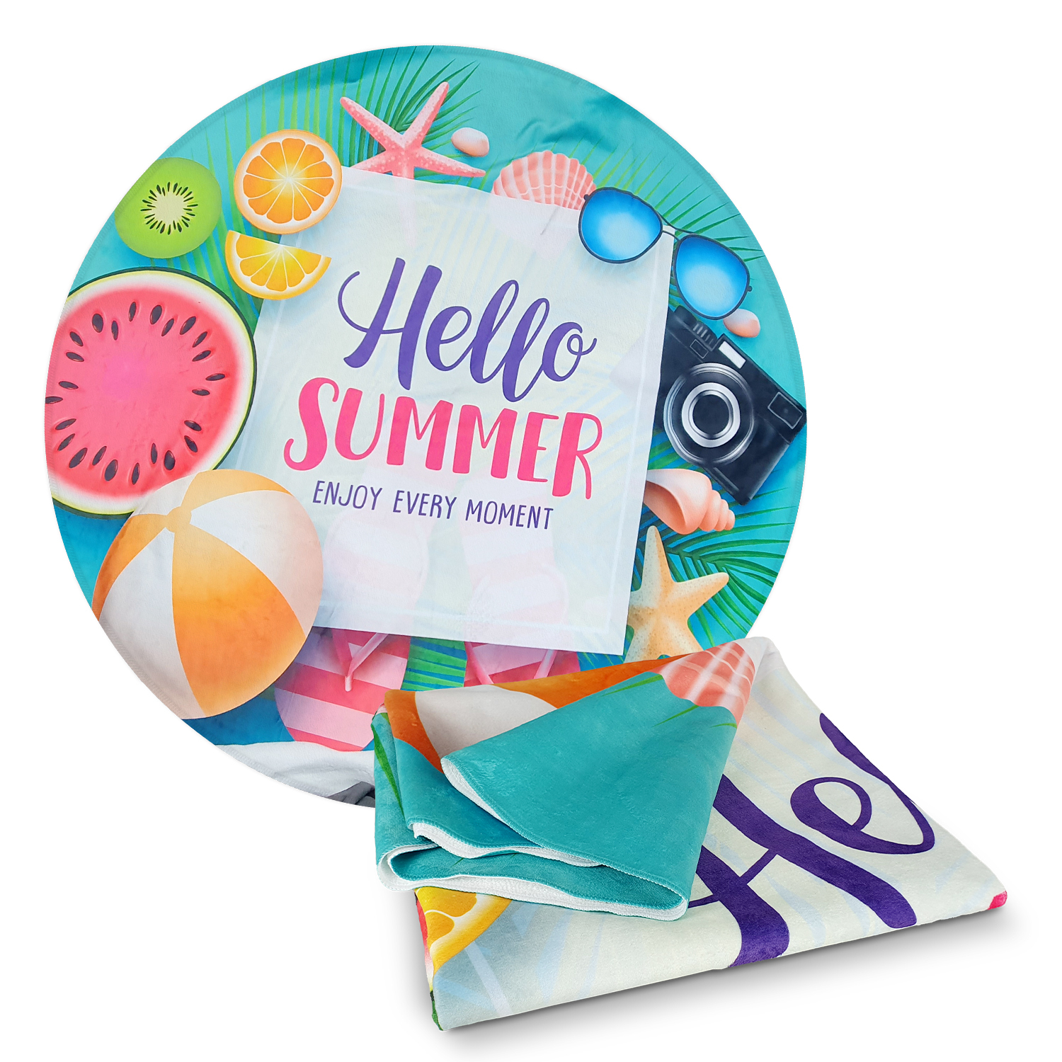 Promotional Paradiso Beach Towel - Full Colour