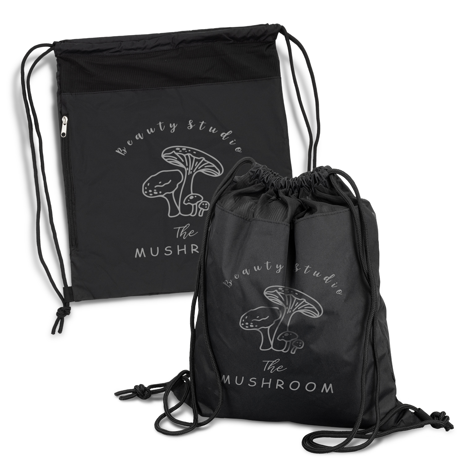 Promotional Streak Drawstring Backpack
