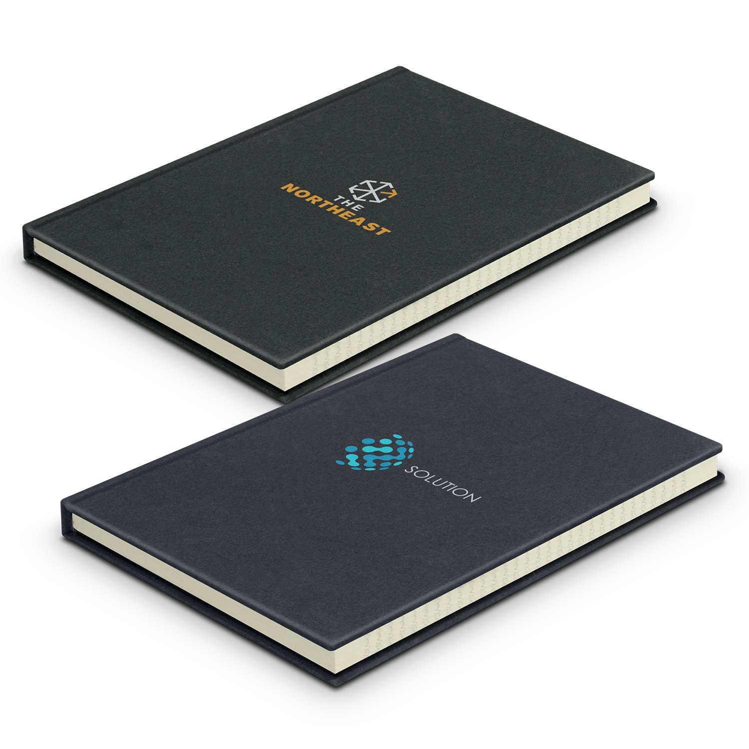 Promotional Recycled Cotton Hard Cover Notebook