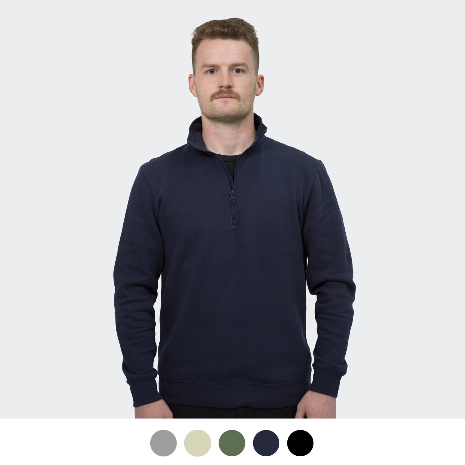 Promotional TRENDSWEAR Camden Unisex Quarter Zip