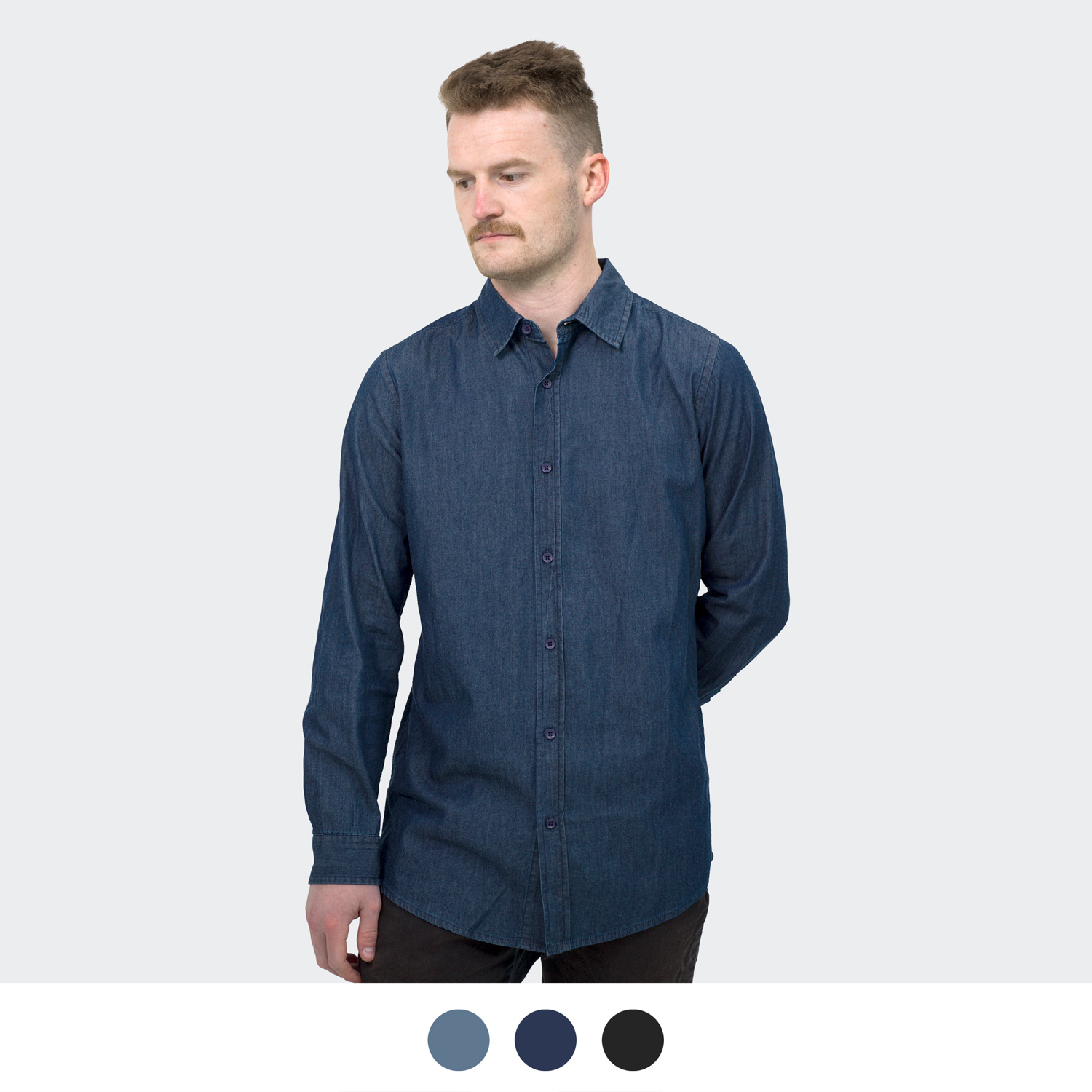 Promotional TRENDSWEAR Chester Men's Denim Shirt