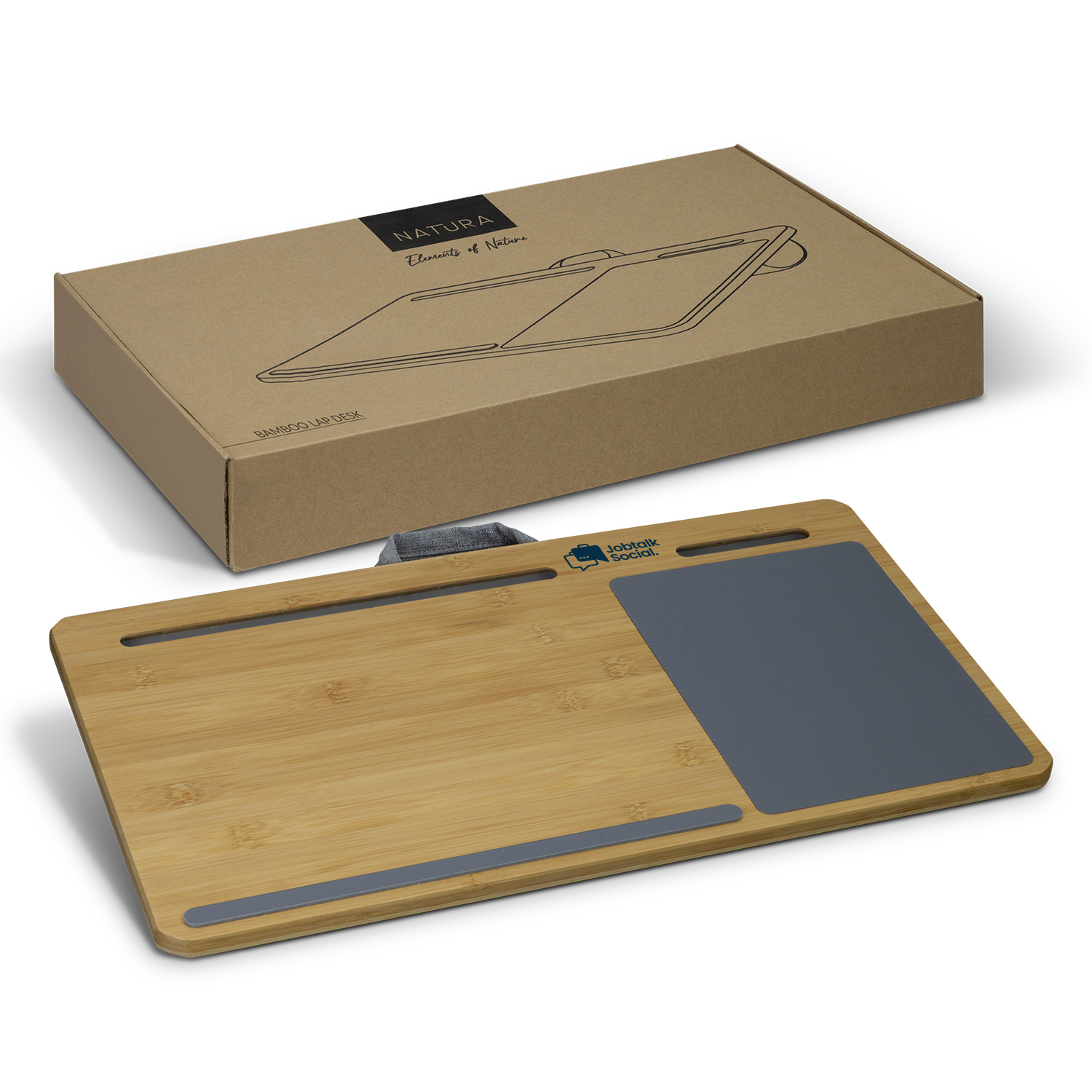 Promotional NATURA Bamboo Lap Desk