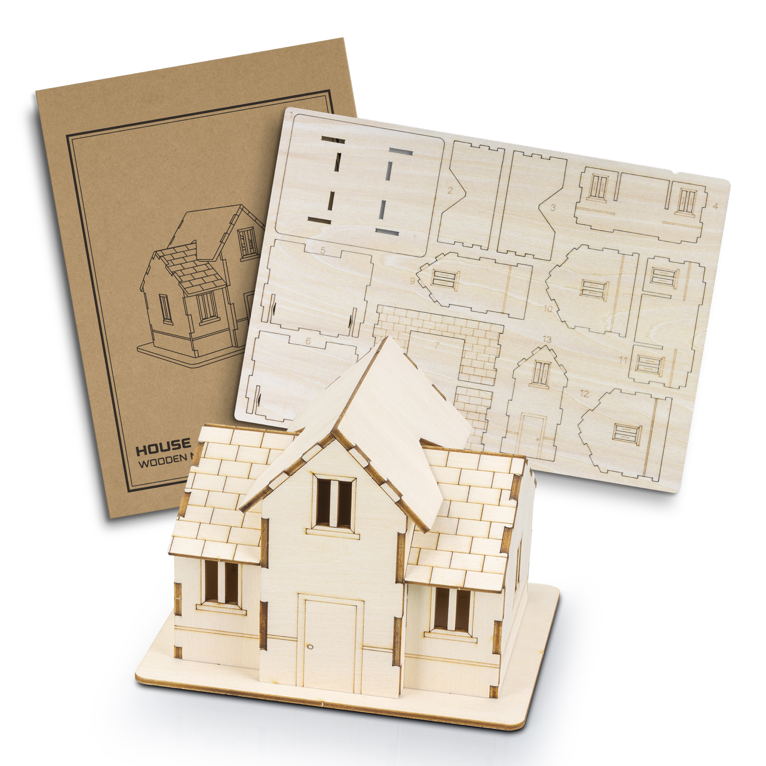 Promotional BRANDCRAFT House Wooden Model