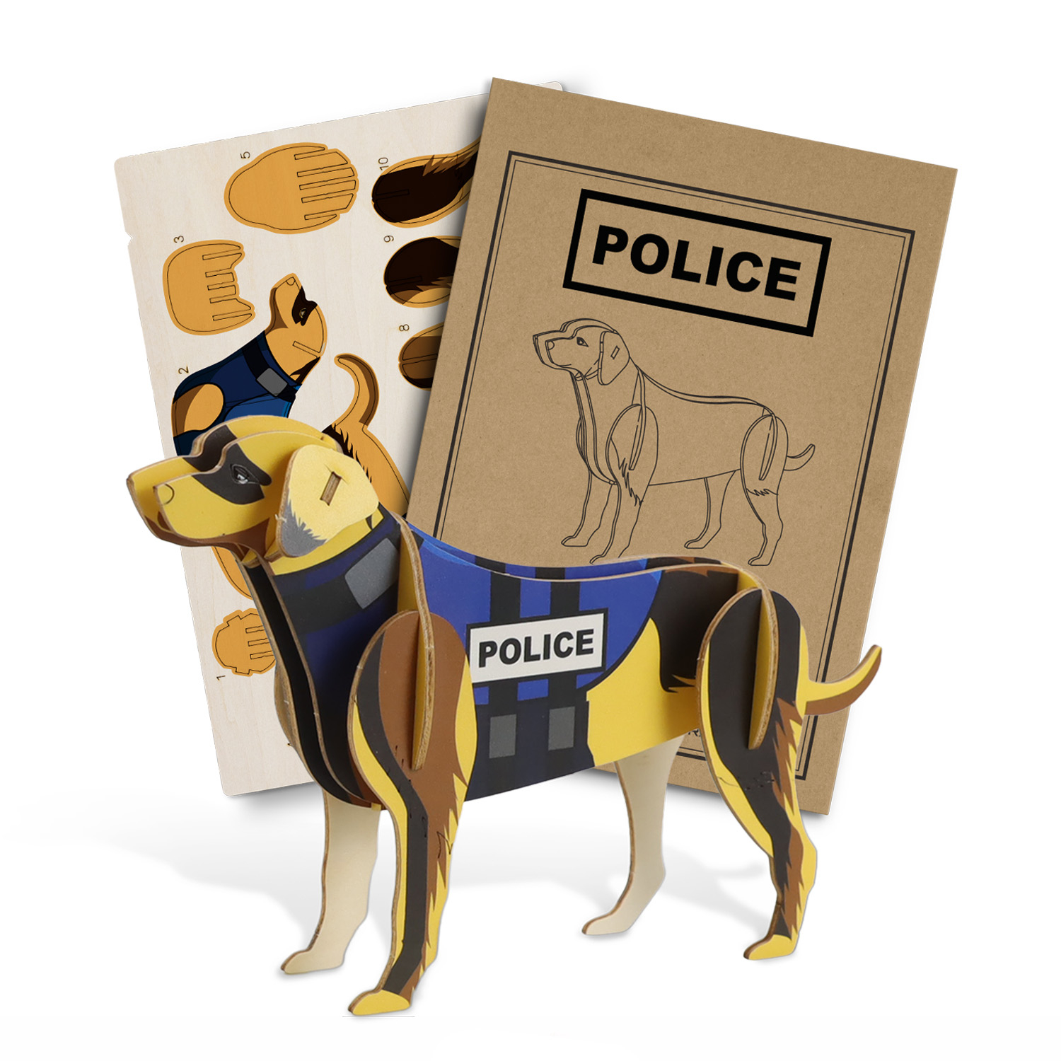 Promotional BRANDCRAFT Dog Wooden Model