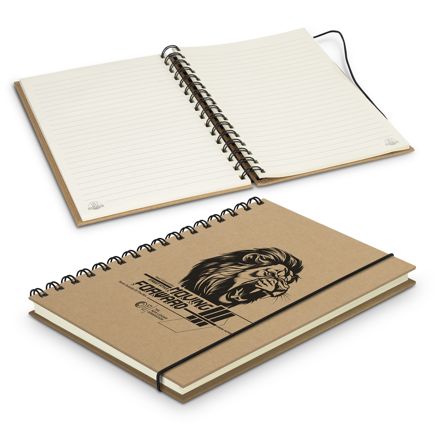 Promotional Sugarcane Paper Spiral Notebook