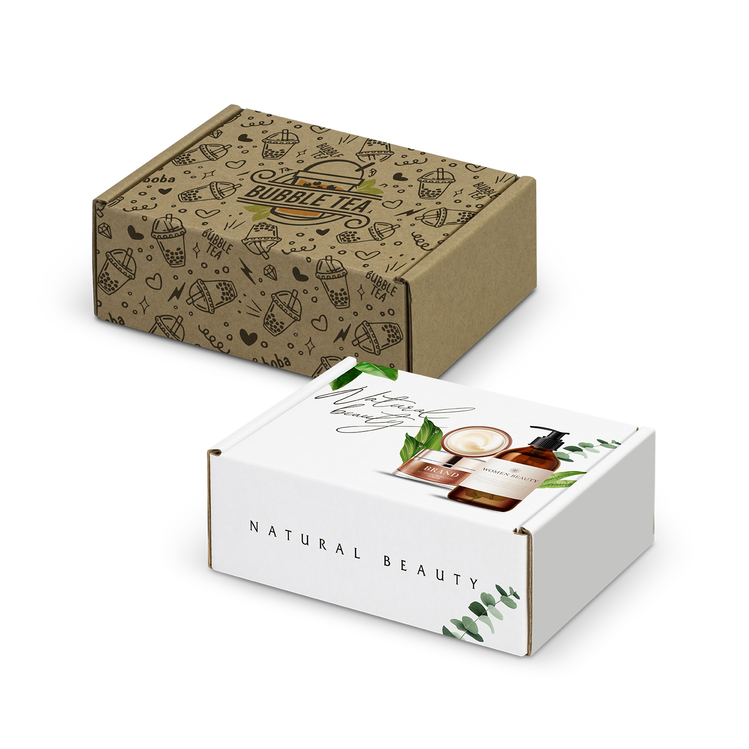 Promotional Die Cut Box with Locking Lid - 125x97x47mm