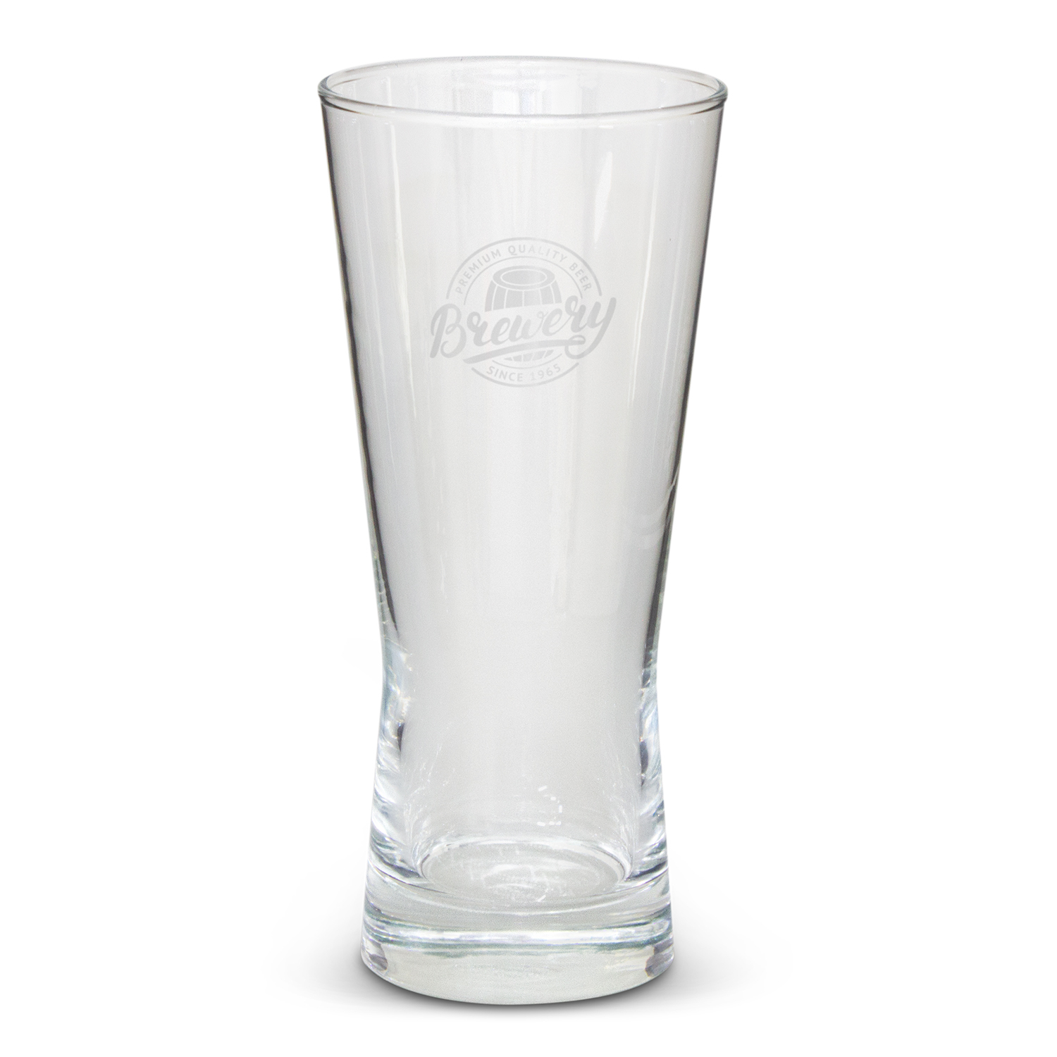 Promotional Soho Beer Glass - Imitation Etch