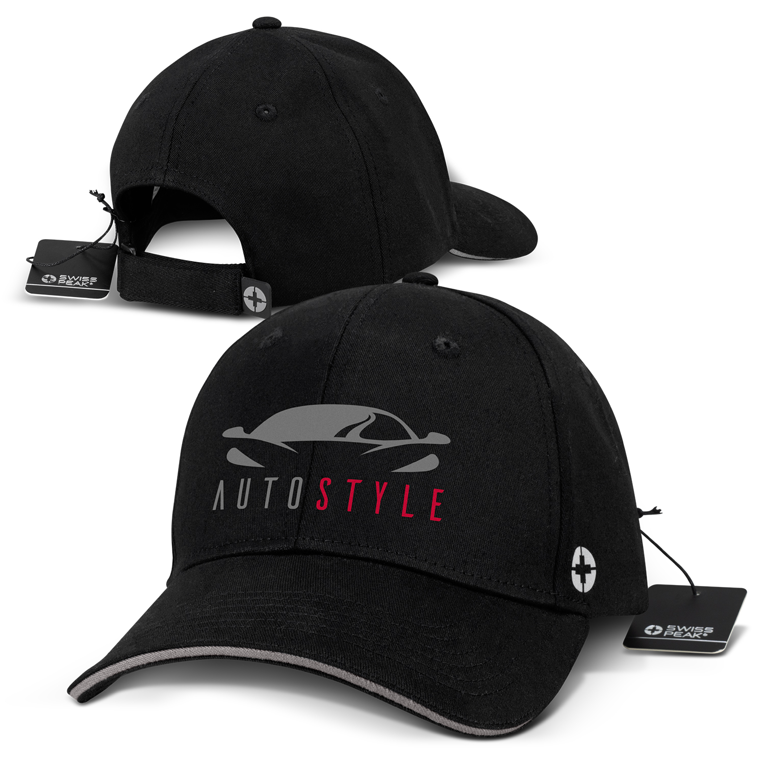 Promotional Swiss Peak 6 Panel Cap
