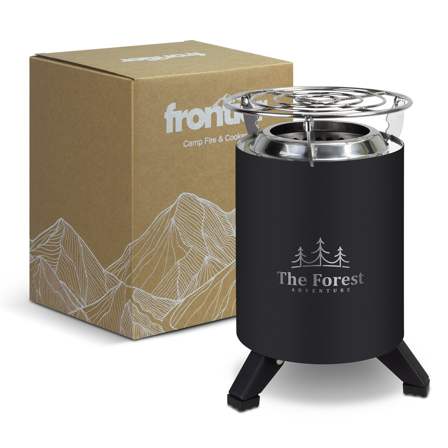 Promotional Frontier Camp Fire and Cooker