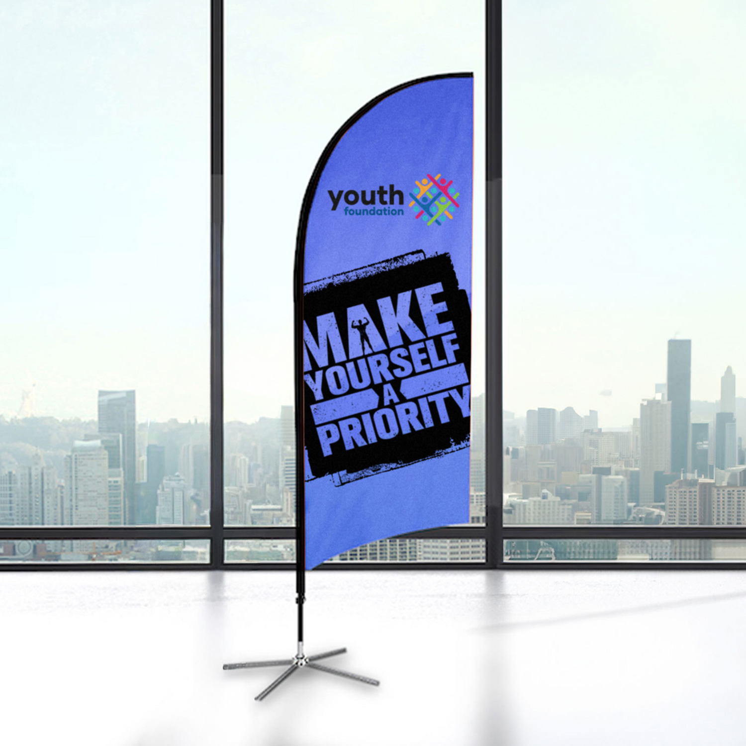 Promotional Small Feather Flag Kit