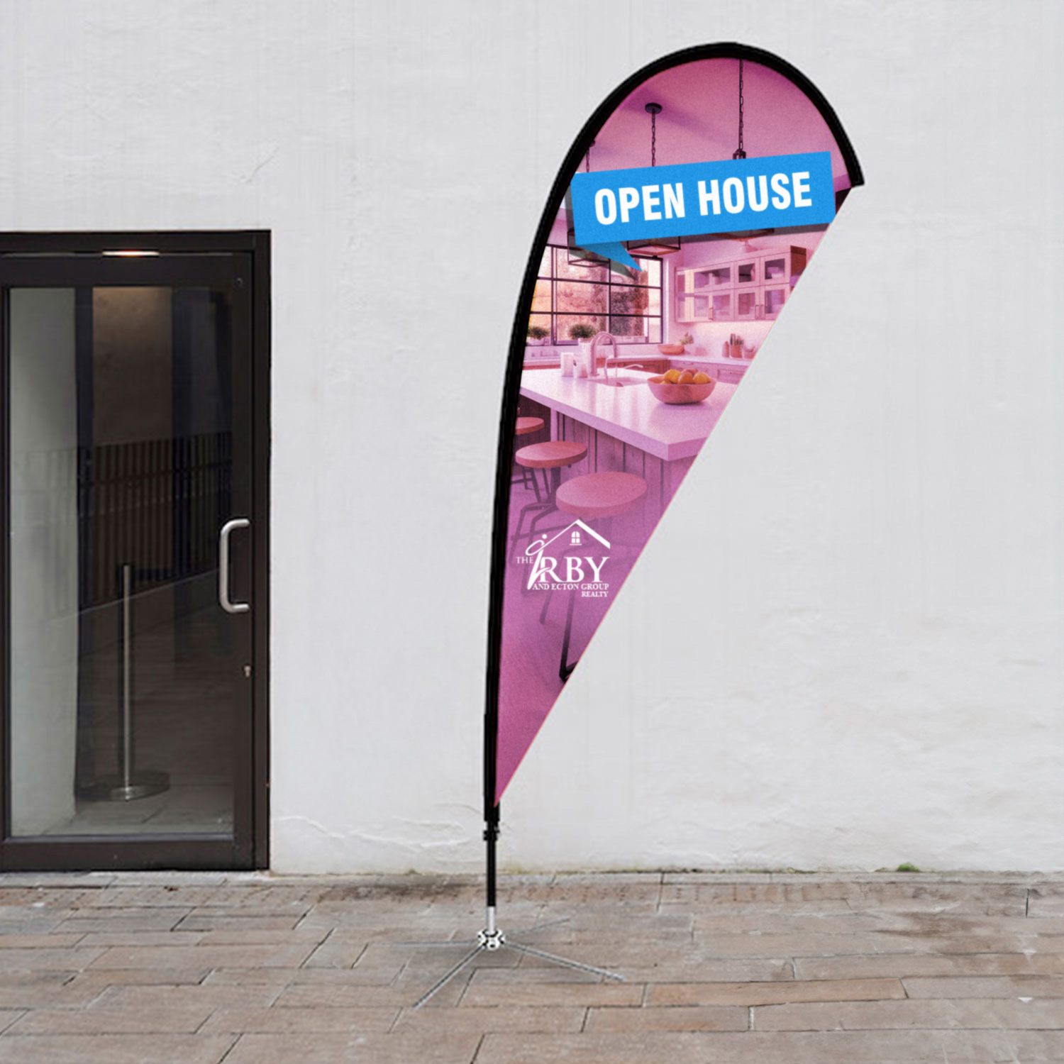 Promotional Small Tear Drop Flag Kit