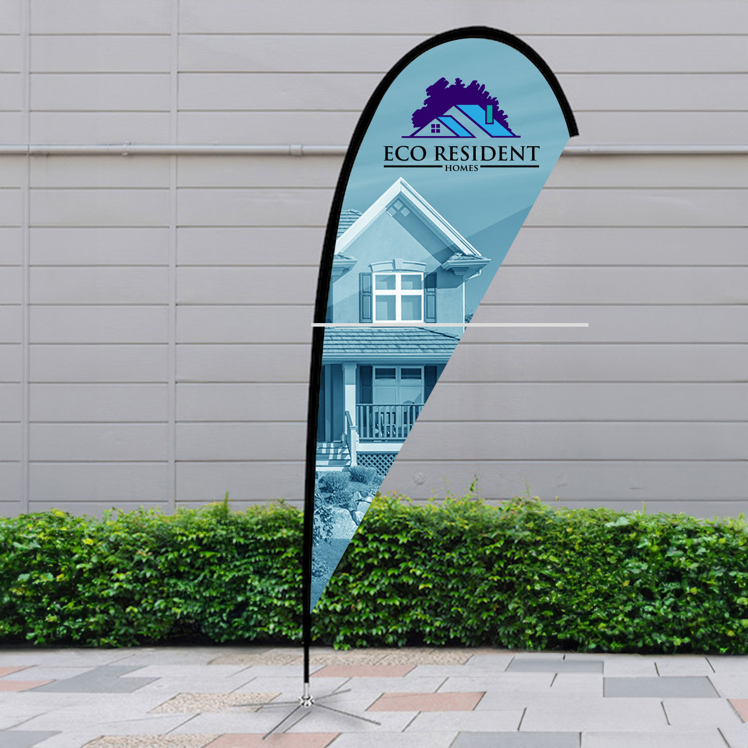Promotional Medium Tear Drop Flag Kit