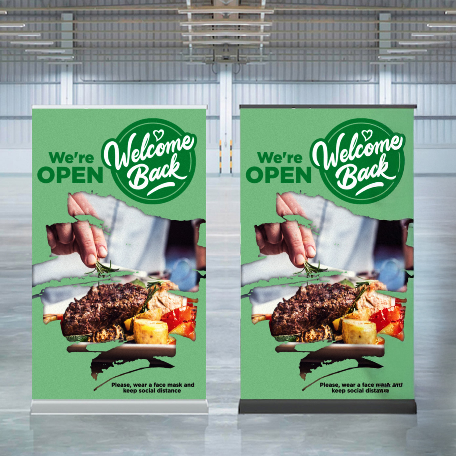 Promotional Luxury Pull Up Banner (SC Approved)