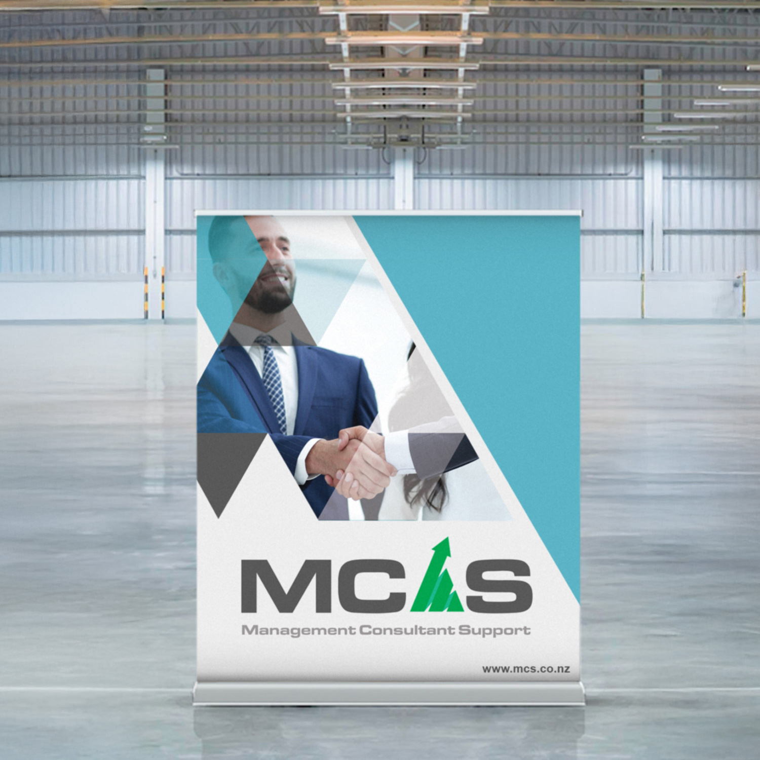 Promotional Luxury Pull Up Banner Wide (SC Approved)
