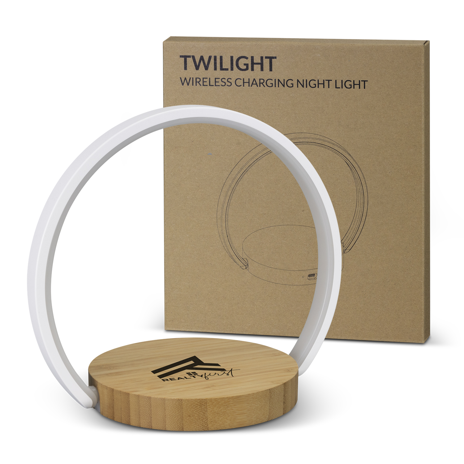 Promotional Twilight Wireless Charging Night Light