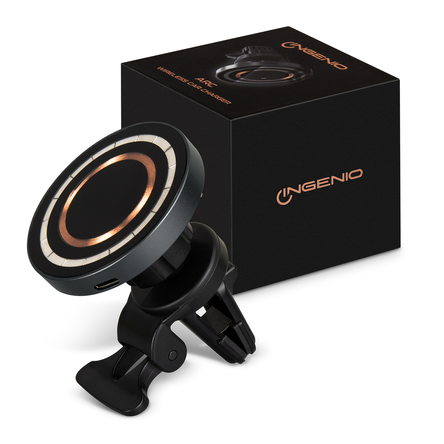 Promotional INGENIO Arc Wireless Car Charger