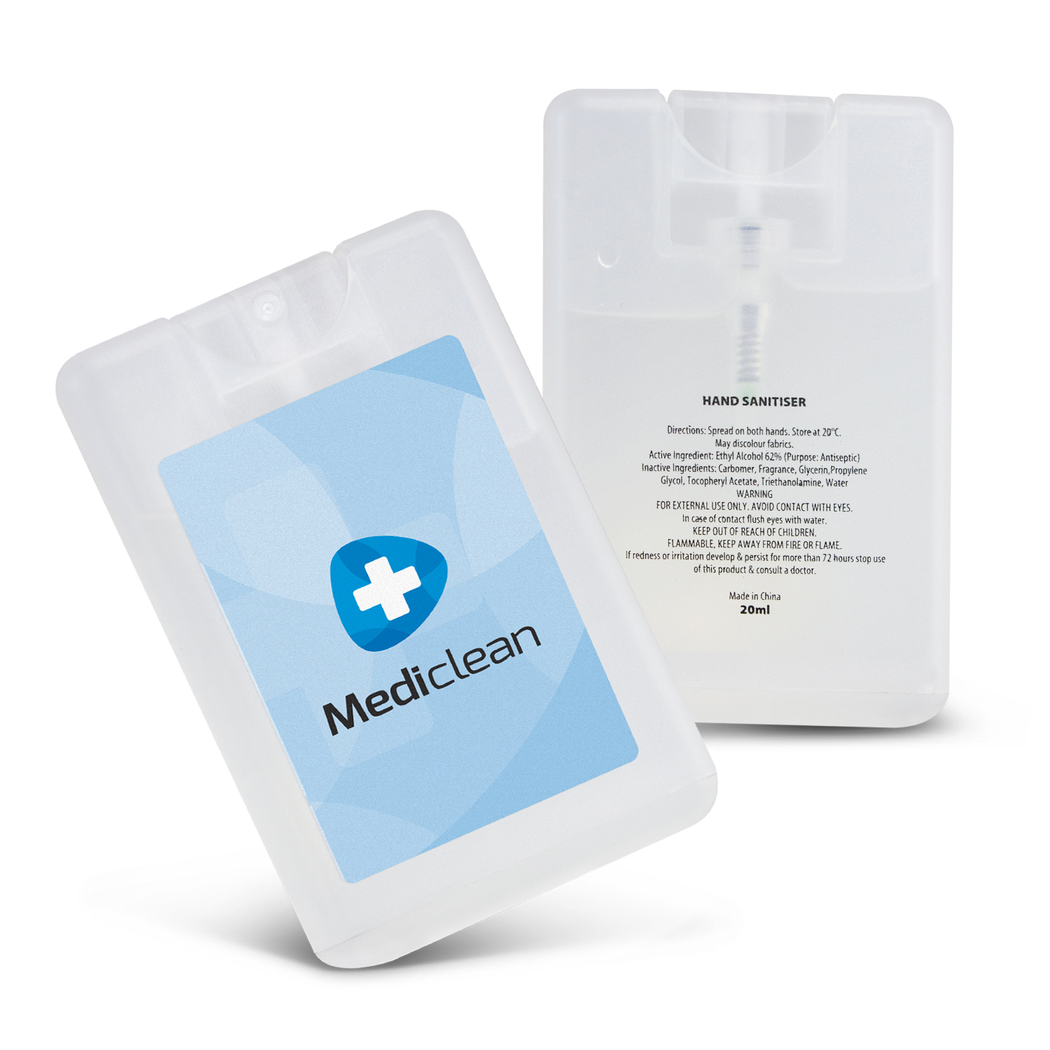 Promotional Hand Sanitiser Card