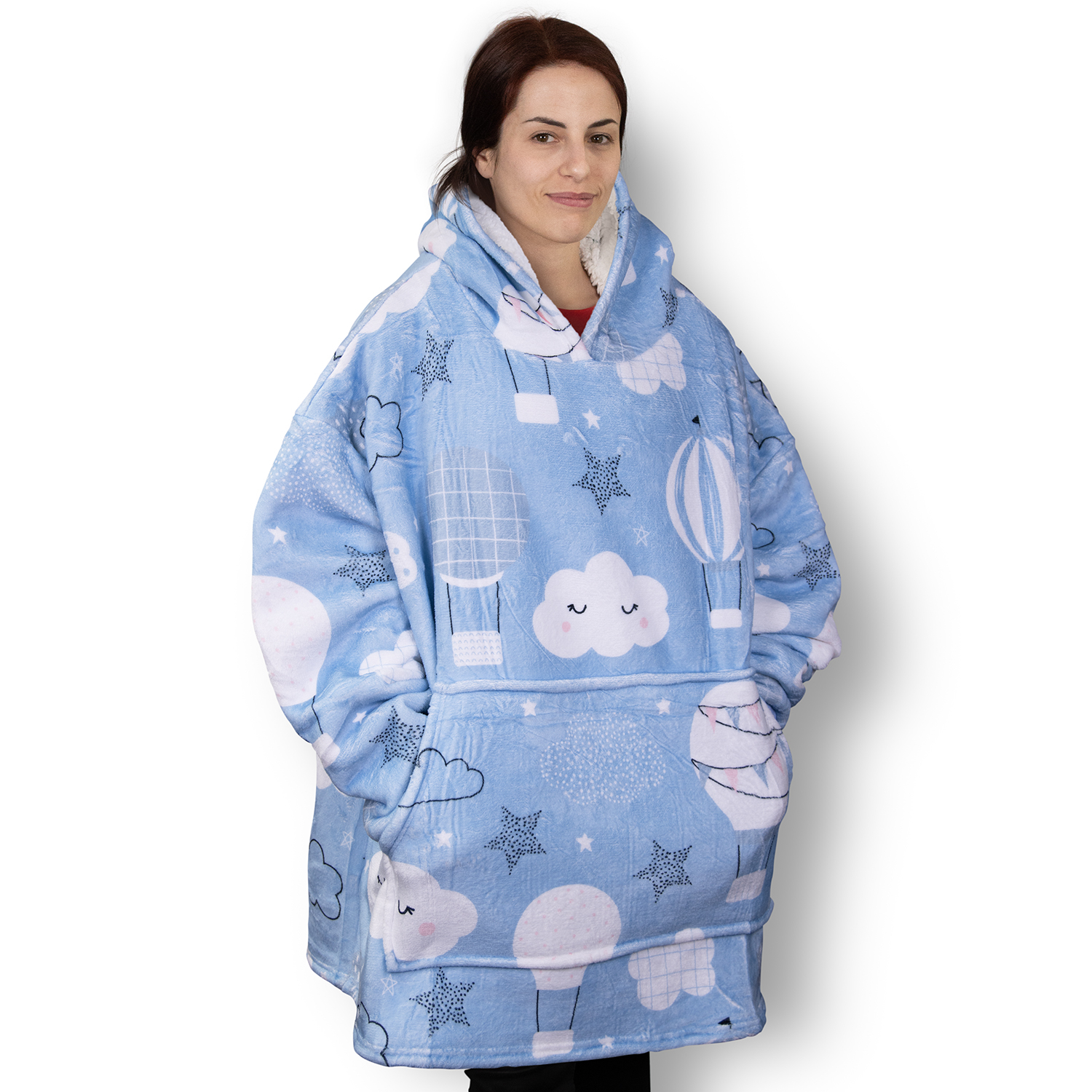 Promotional Full Colour Blanket Hoodie