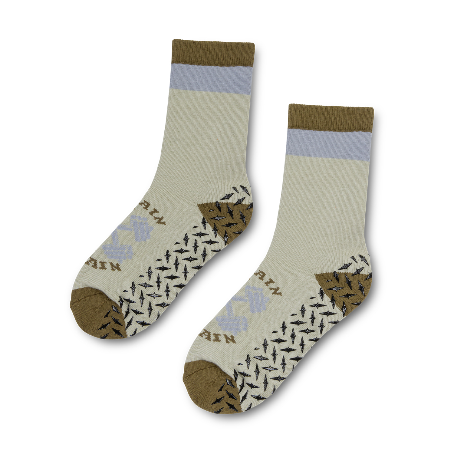 Promotional Nero Crew Grip Socks