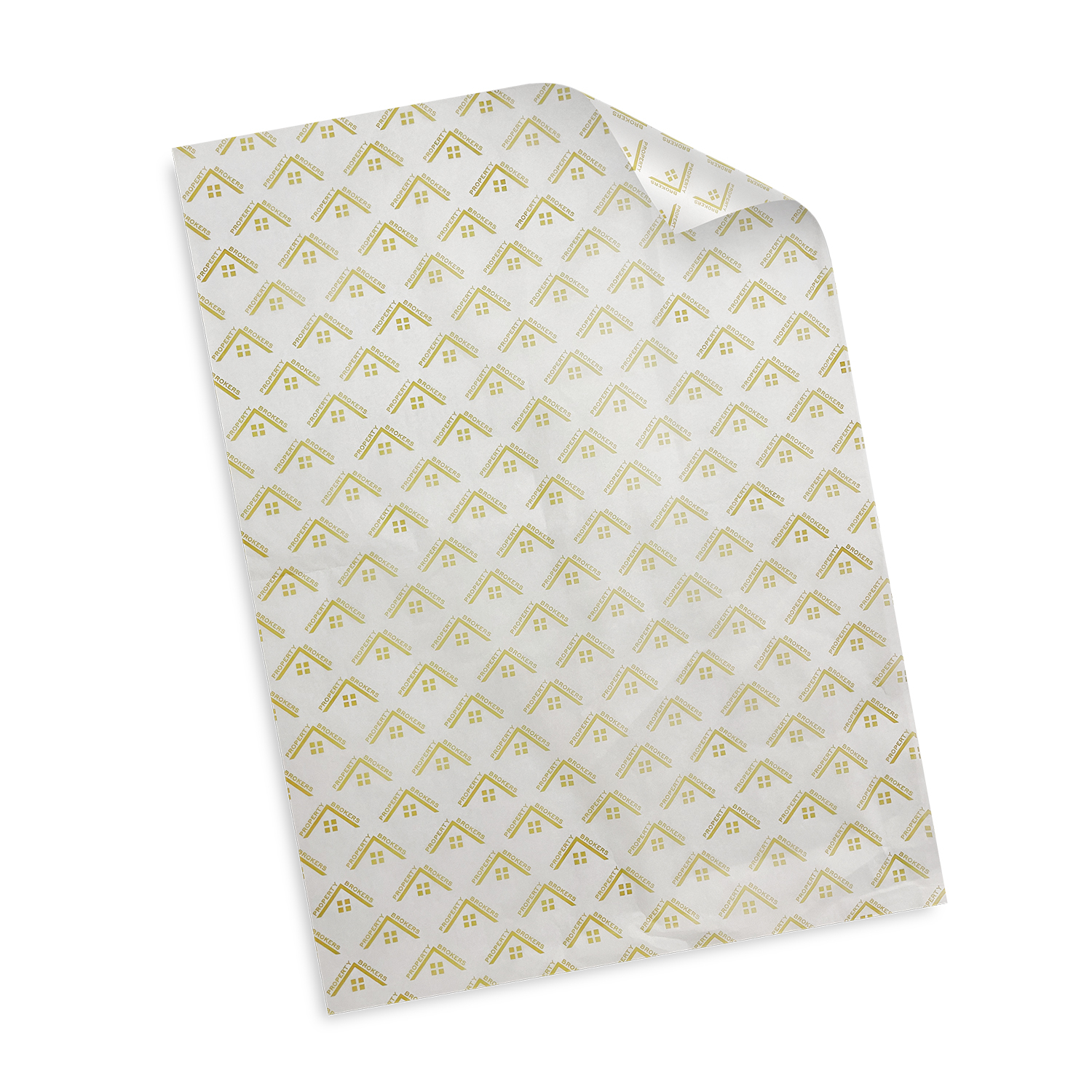 Promotional Custom Tissue Paper - White