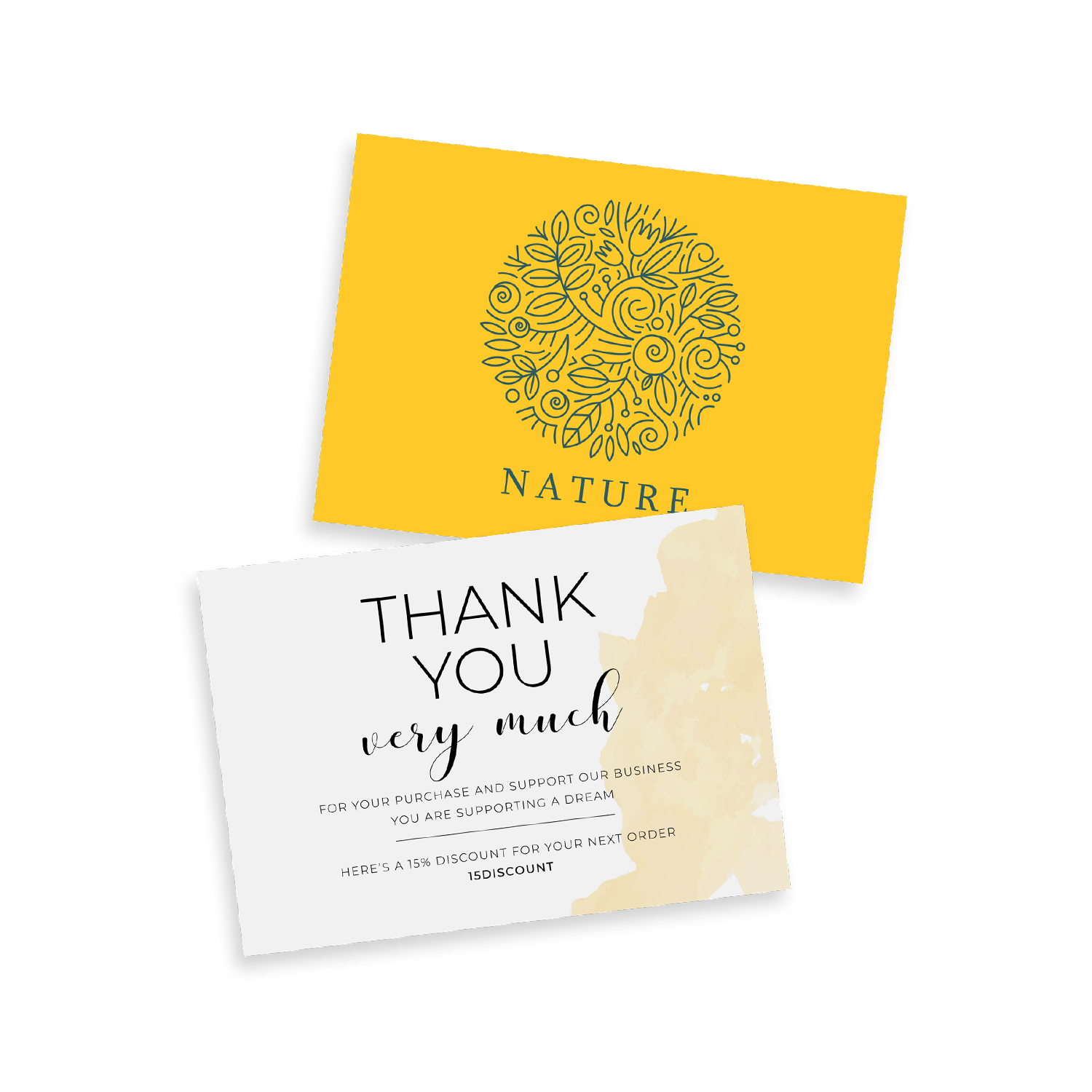 Promotional A7 Message Card