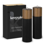 Keepsake Noir Salt and Pepper Grinders