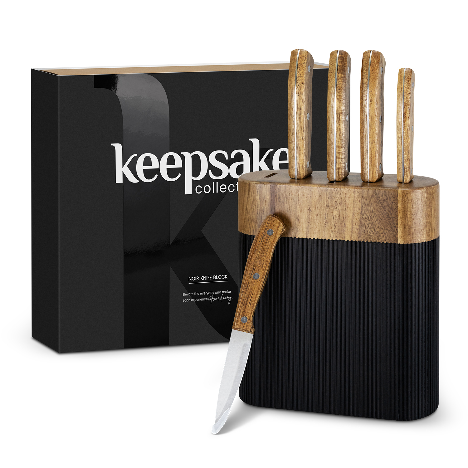 Promotional Keepsake Noir Knife Block