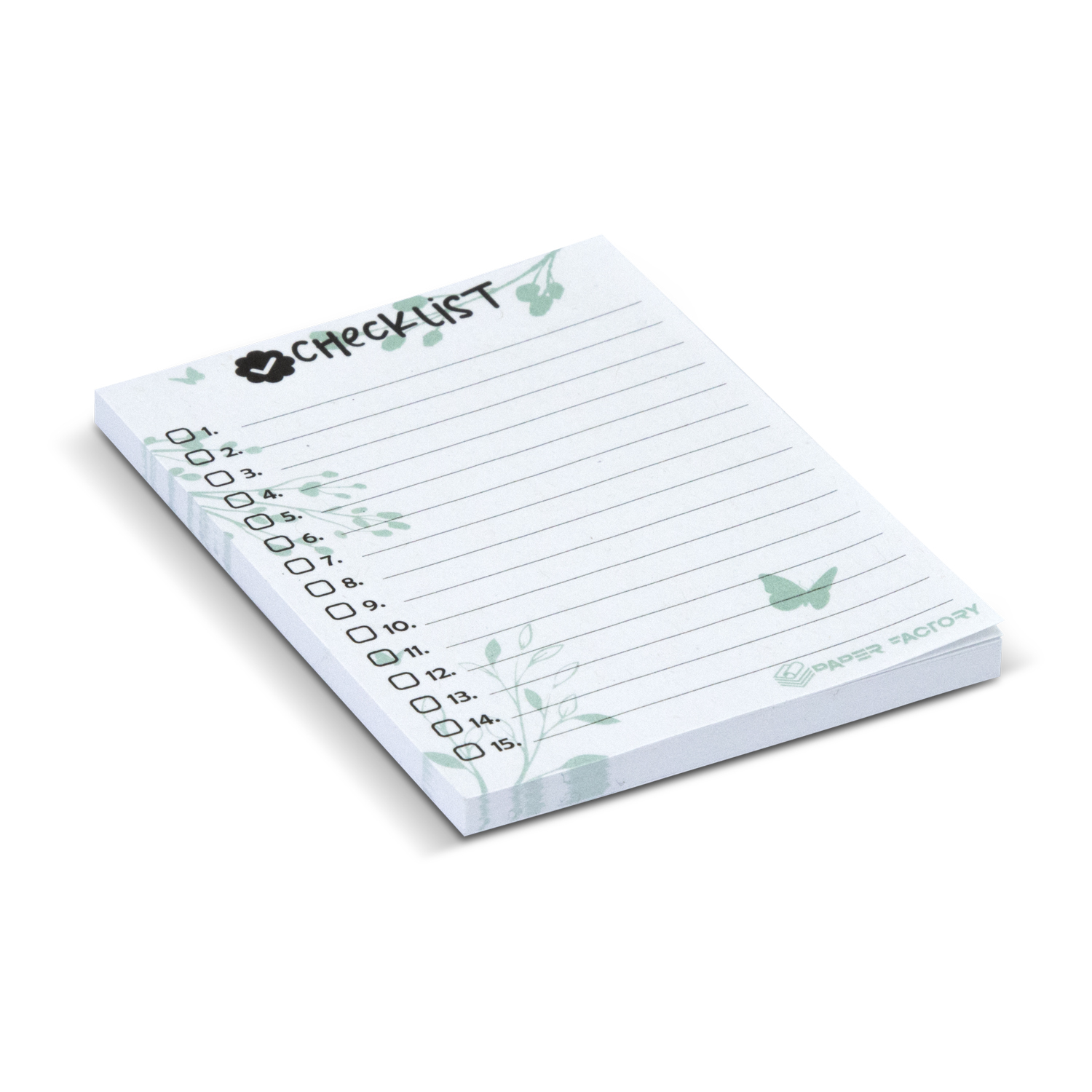 Promotional Recycled Sticky Pad 100 x 75mm - 50 Sheets