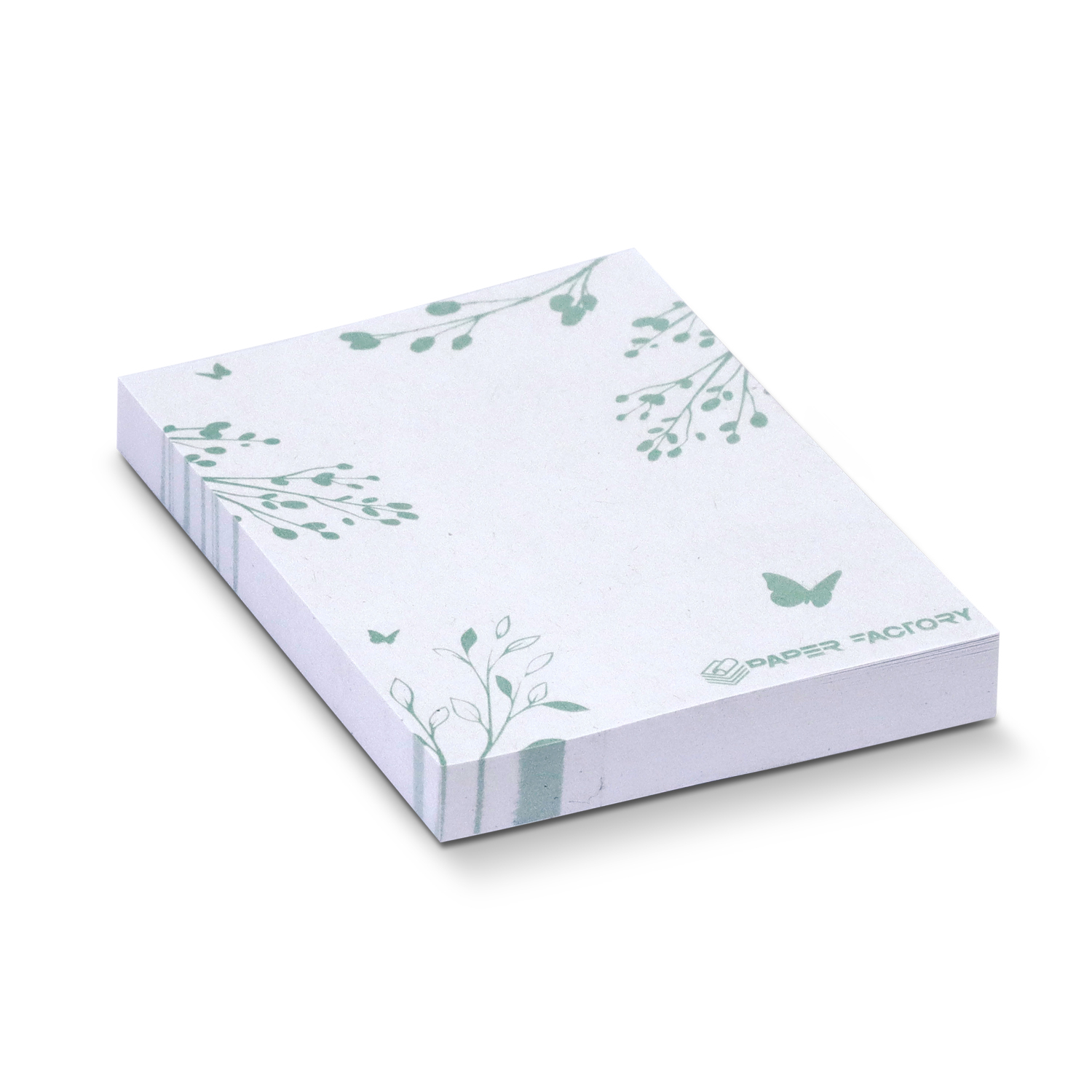 Promotional Recycled Sticky Pad 100 x 75mm - 100 Sheets