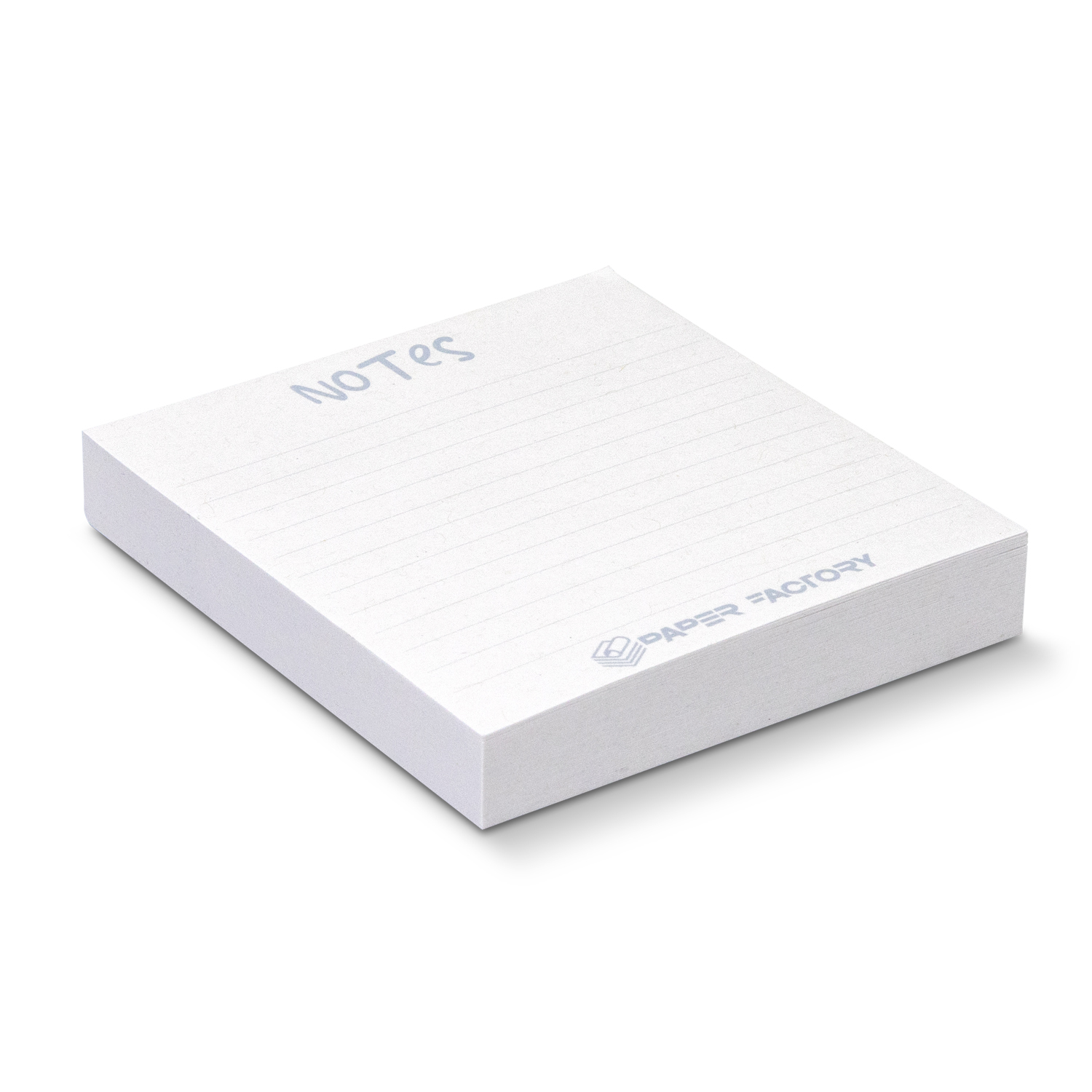 Promotional Recycled Sticky Pad 70 x 75mm - 100 Sheets