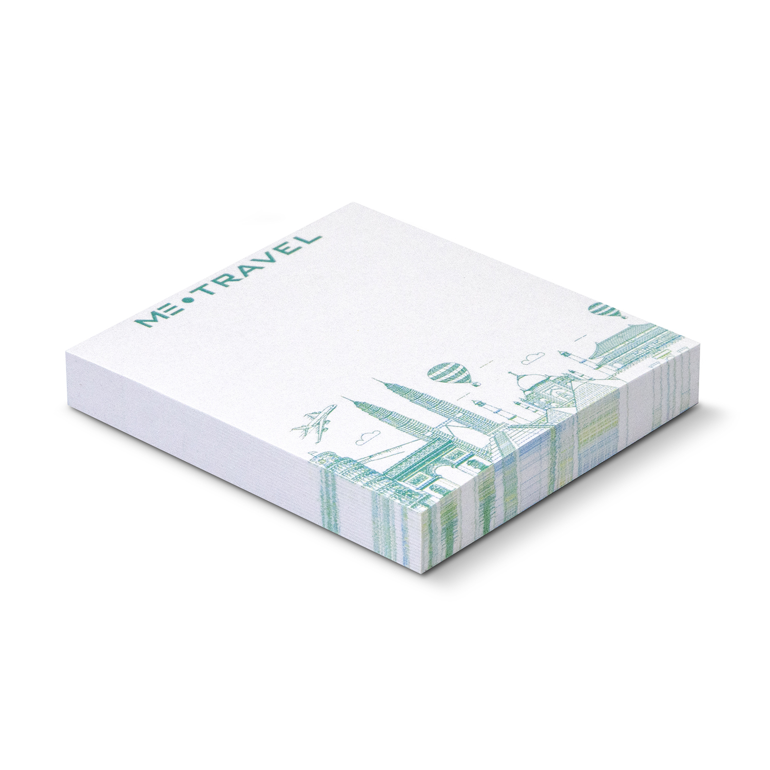 Promotional Sticky Pad 70 x 75mm - 100 Sheets