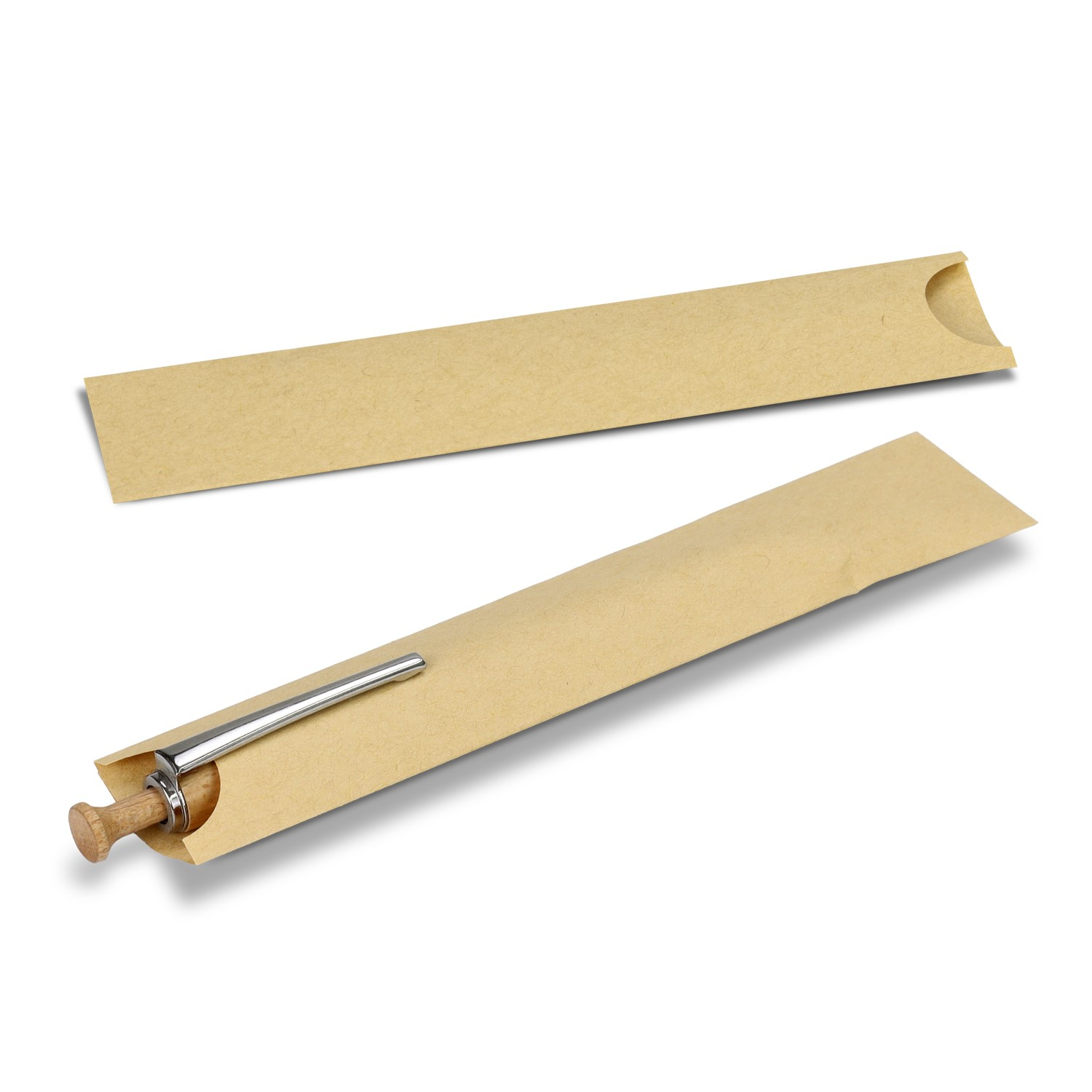 Promotional Kraft Paper Pen Sleeve