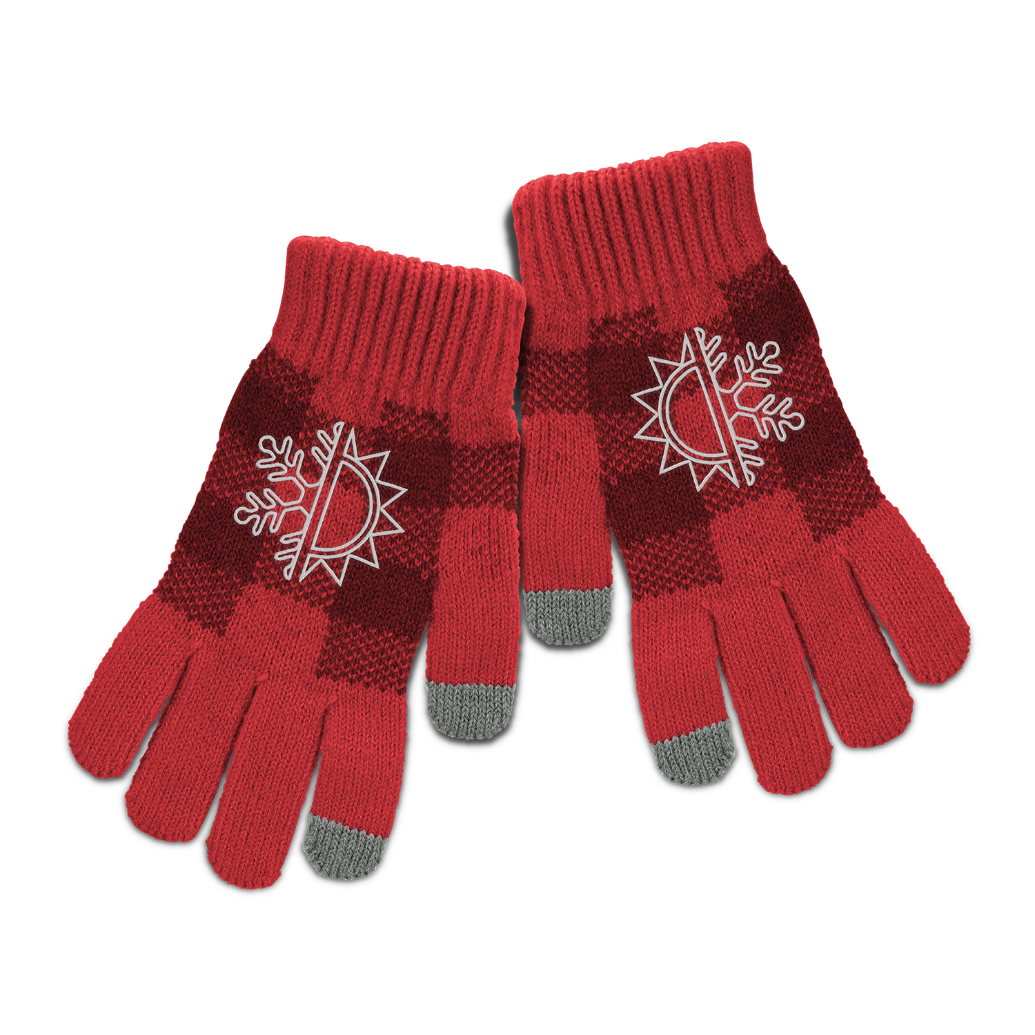 Promotional Idaho Custom Knitted Gloves