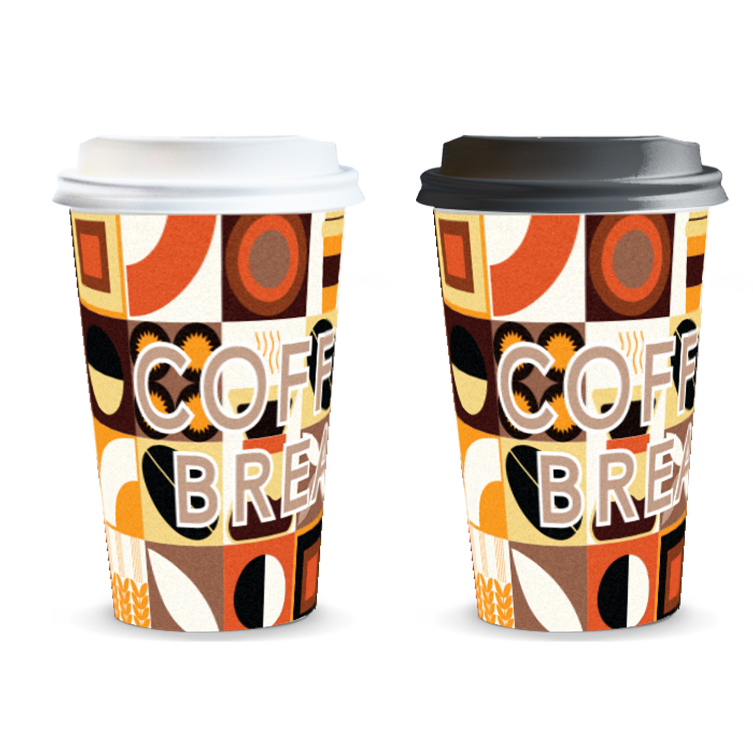 Promotional Kudos Paper Coffee Cup - 350ml