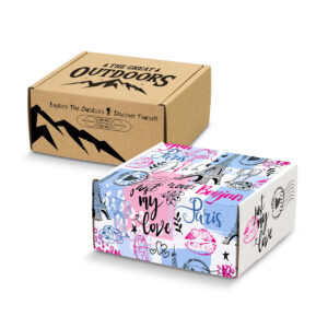 Die Cut Box with Locking Lid – 130x130x65mm