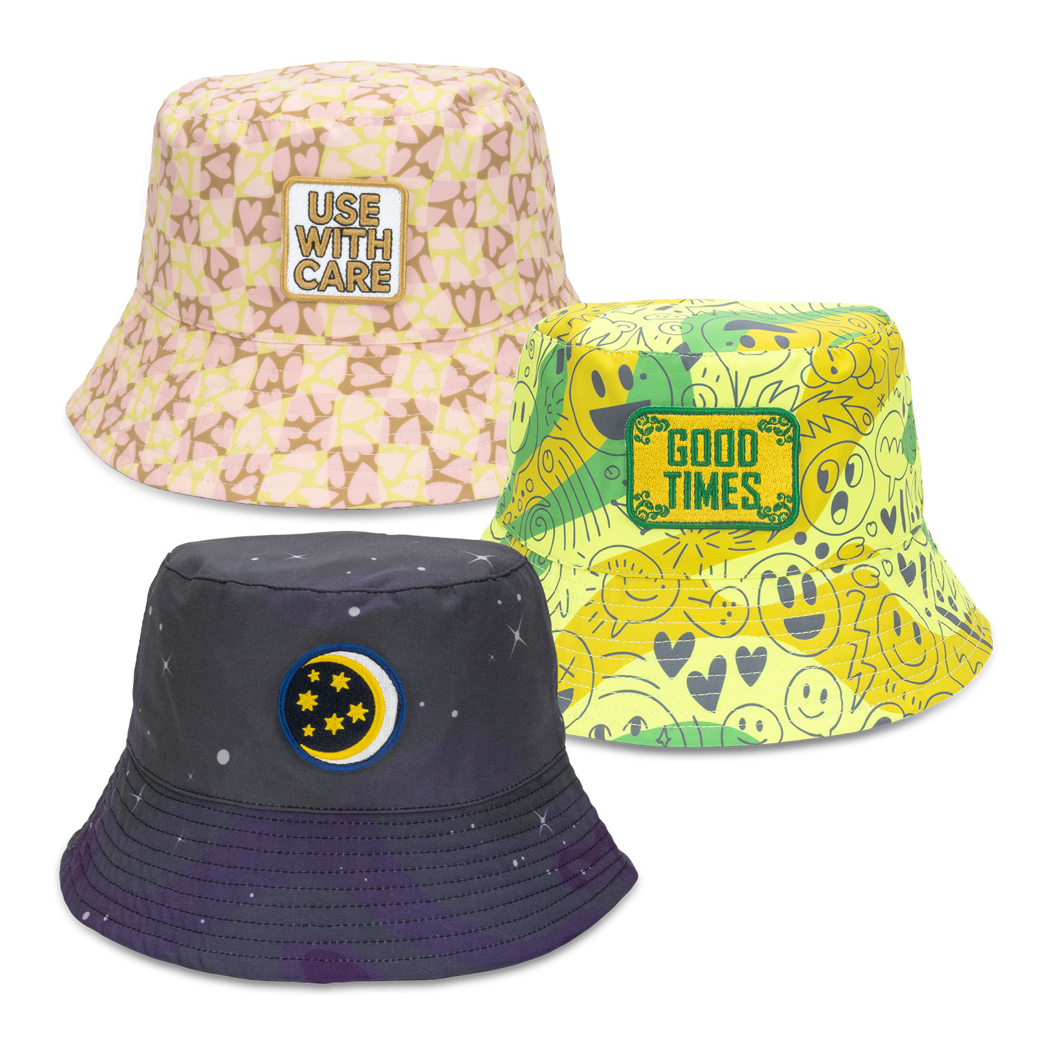 Promotional Sonny Custom Bucket Hat with Embroidery Patch