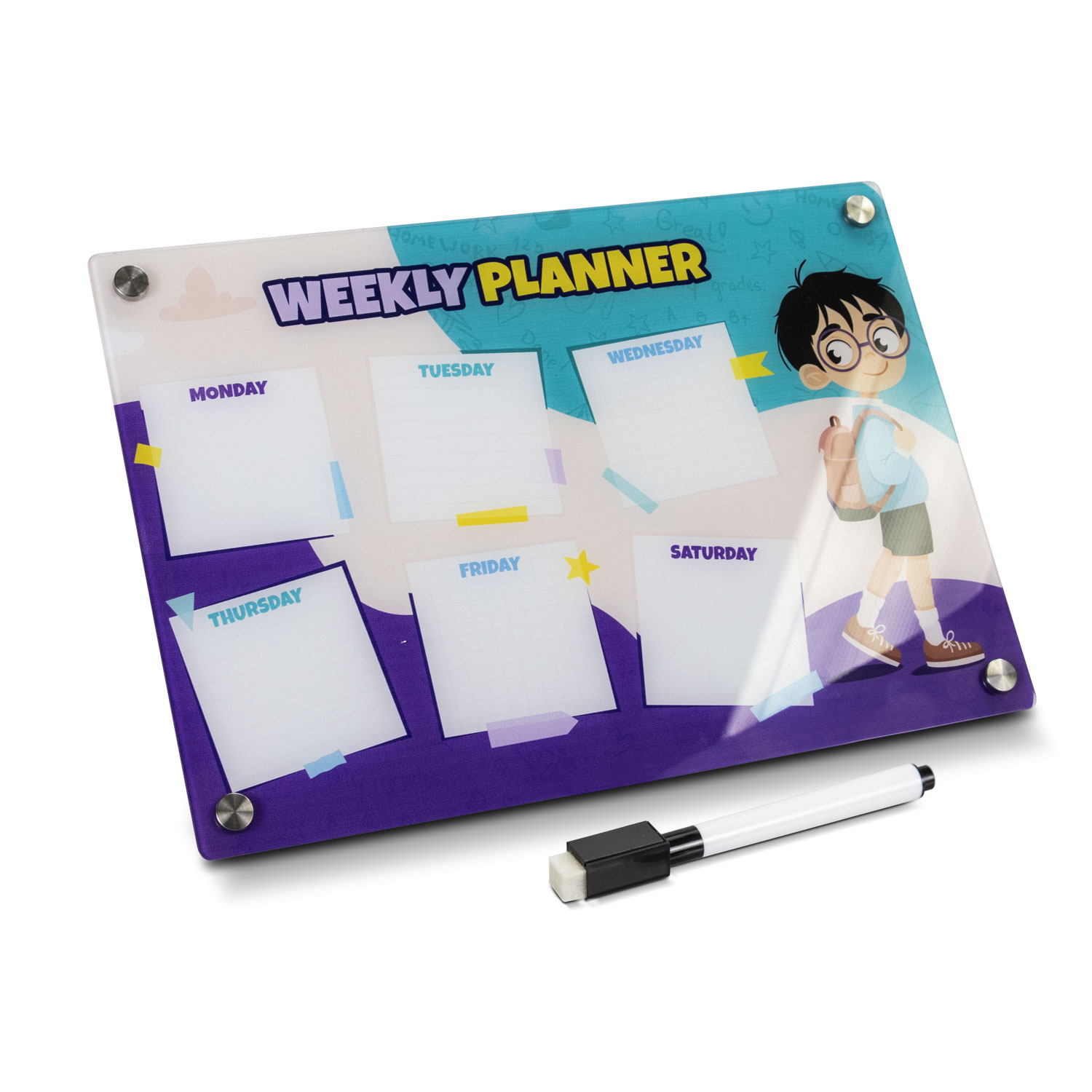 Promotional Magnetic Fridge Planner - Direct Digital